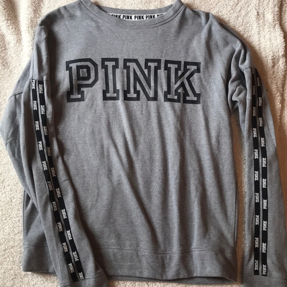 Gray Pink Pull Over - image 1